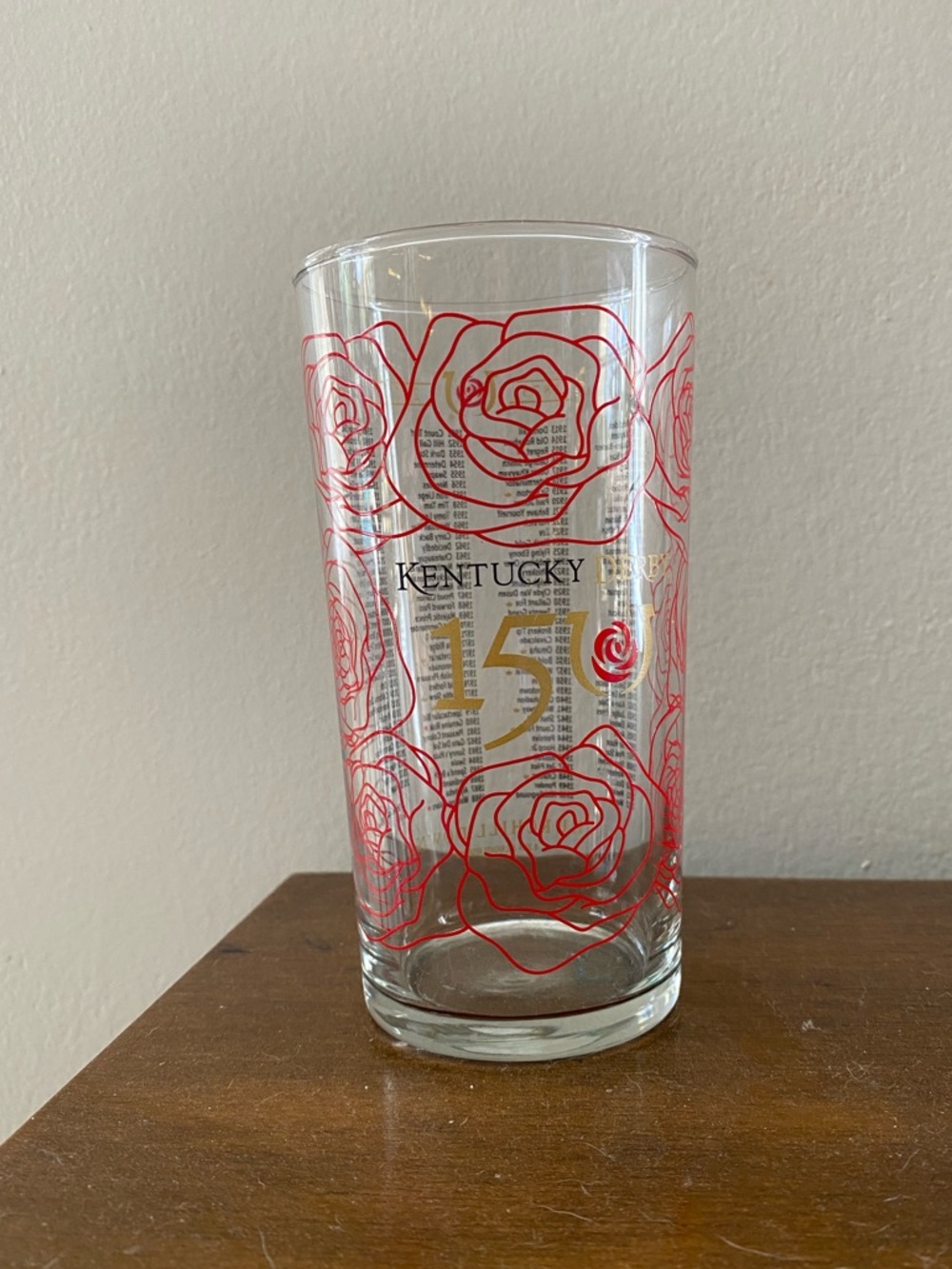 150th Kentucky Derby Churchill Downs Louisville Souvenir Mint Julep Glass
2024